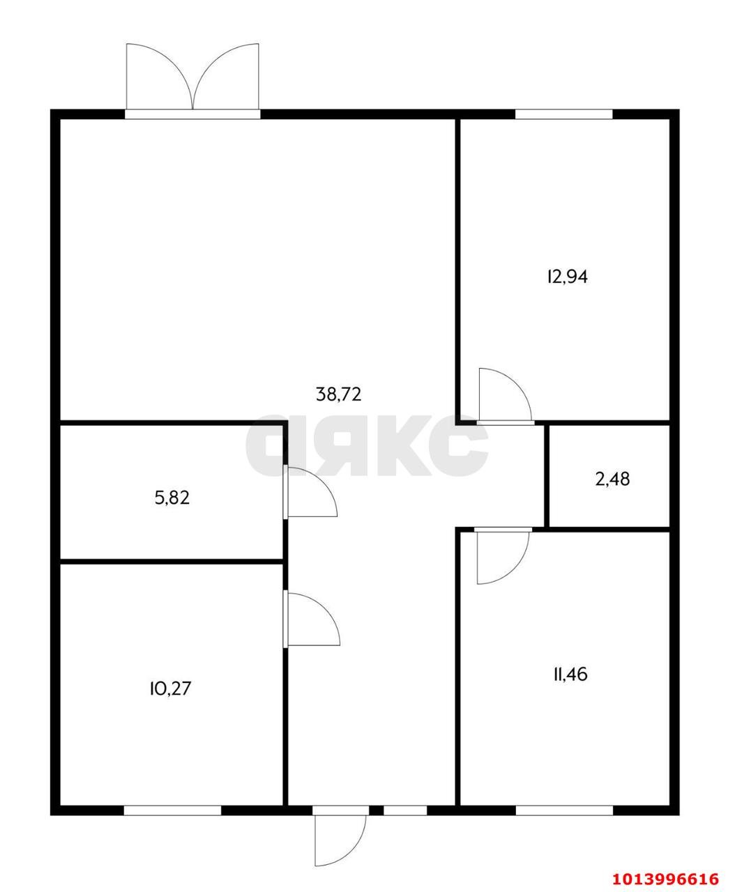 Фото №13: Дом 123 м² + 4 сот. - Елизаветинская, Кубаночка, ул. Вишнёвая, 325