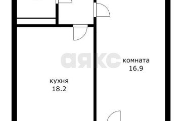 Фото №2: 1-комнатная квартира 47 м² - Южный, мкр. жилой комплекс История-2, ул. Екатерининская, 3к1