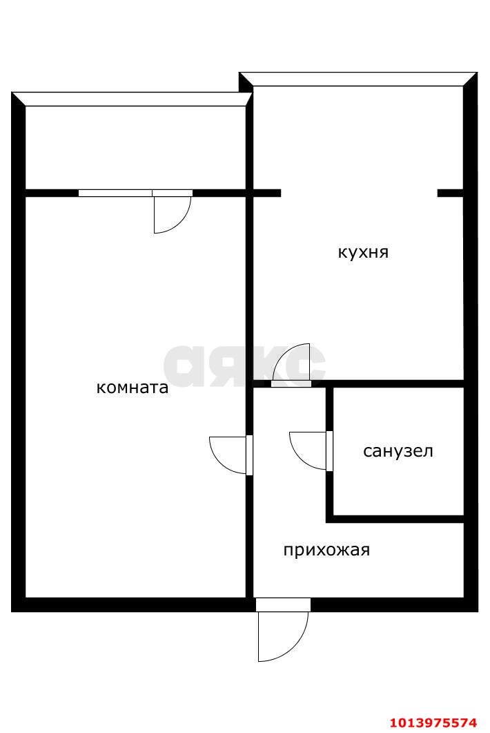 Фото №13: 1-комнатная квартира 45 м² - Краснодар, Музыкальный, ул. имени Сергея Есенина, 82/4