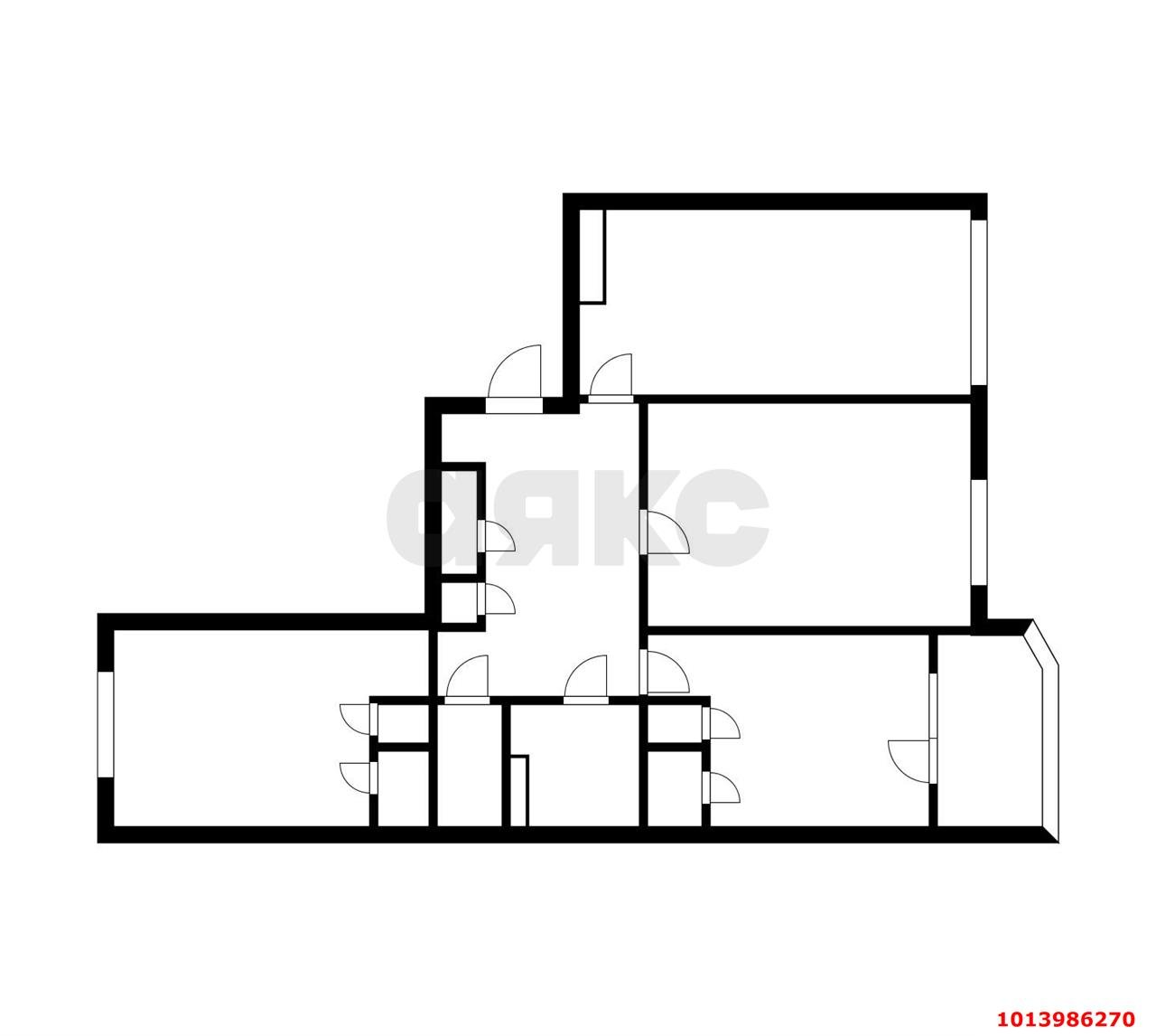 Фото №18: 3-комнатная квартира 74 м² - Краснодар, 1-й квартал, ул. Боспорская, 2