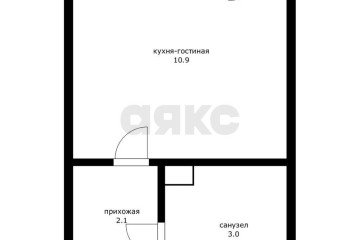 Фото №5: Студия 19 м² - Краснодар, мкр. жилой комплекс Самолёт-5, ул. Ивана Беличенко, 103/1