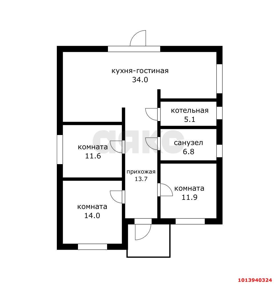 Фото №6: Дом 100 м² + 5.86 сот. - Елизаветинская, Криница, ул. Виноградная, 364