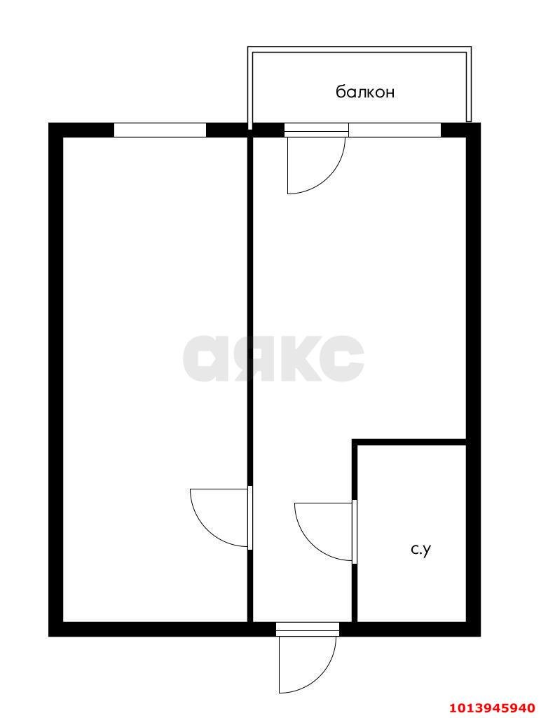 Фото №5: 1-комнатная квартира 31 м² - Краснодарский, Прикубанский внутригородской округ, литА