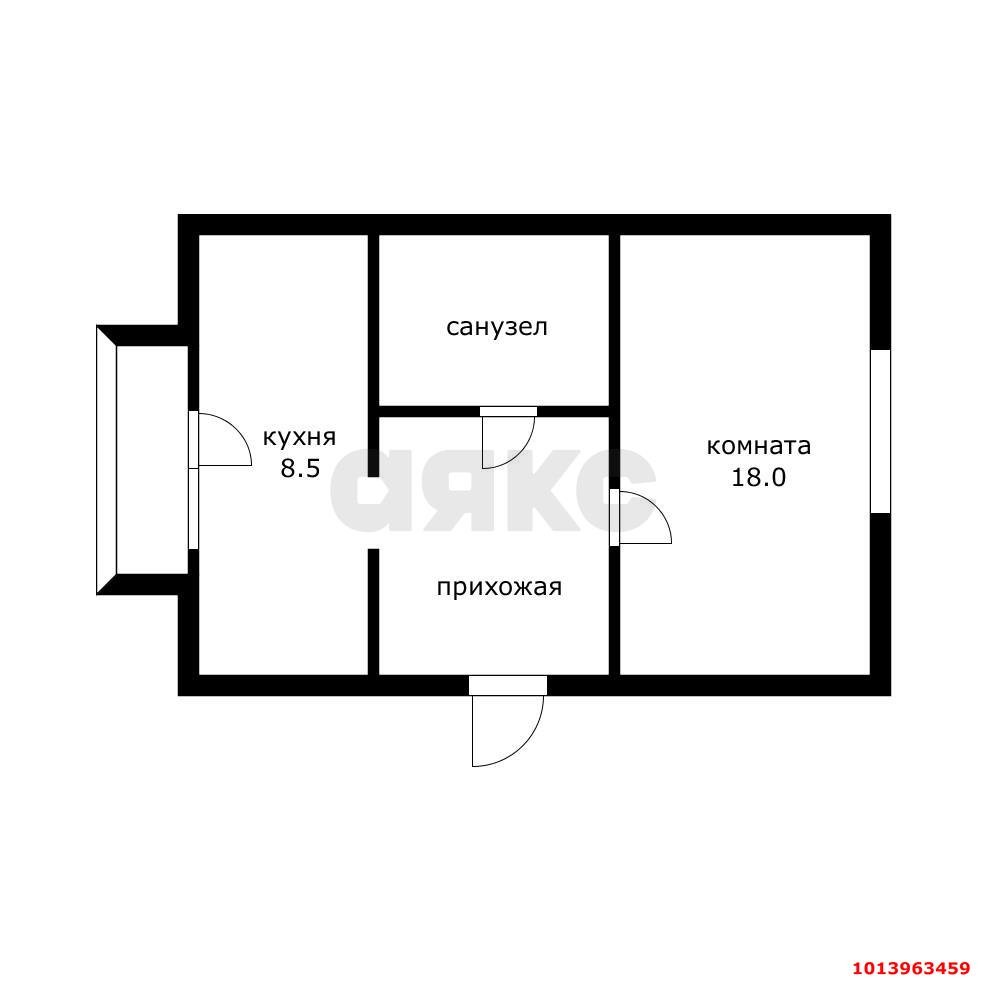 Фото №6: 1-комнатная квартира 34 м² - Краснодар, жилой комплекс Грани, ул. Западный Обход, 45