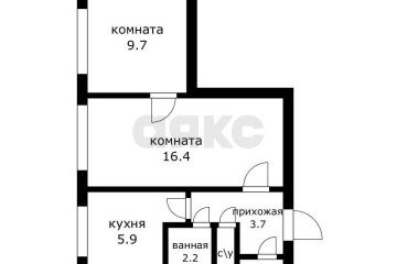 Фото №5: 2-комнатная квартира 40 м² - Краснодар, мкр. Фестивальный, ул. имени Тургенева, 153