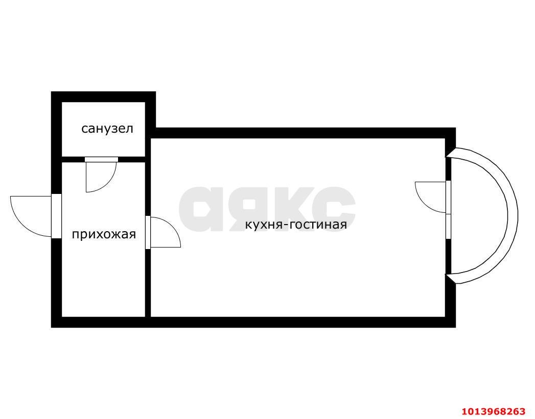 Фото №9: Апартаменты 19 м² - Агой, гостиничный комплекс Радуга, 10Е