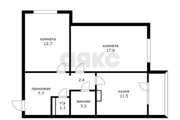 Фото №4: 2-комнатная квартира 60 м² - Краснодар, мкр. Московский, ул. имени Николая Семеновича Котлярова, 10