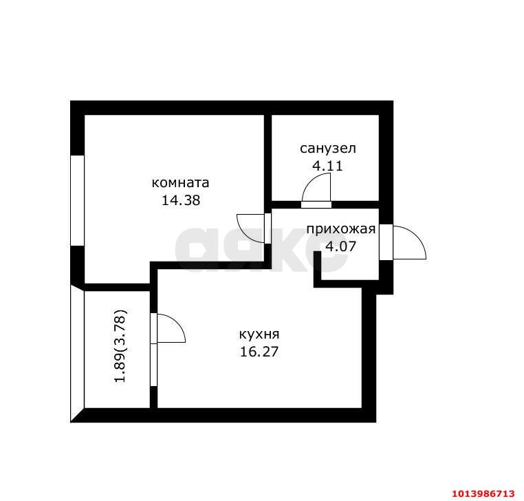 Фото №1: 1-комнатная квартира 40 м² - Краснодар, жилой квартал Патрики, ул. Сормовская, 1/4к1