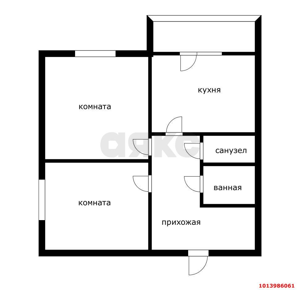 Фото №16: 2-комнатная квартира 65 м² - Краснодар, Московский, ул. им. Байбакова Н.К., 4