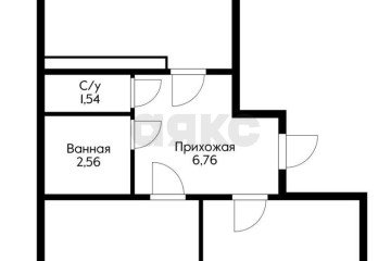 Фото №2: 2-комнатная квартира 54 м² - Краснодар, мкр. жилой комплекс Дыхание, ул. Лётчика Позднякова, 2к8