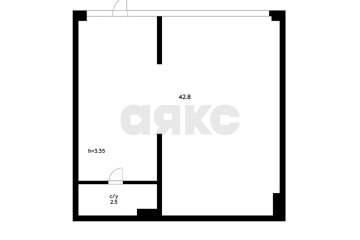 Фото №2: Торговое помещение 43 м² - Краснодар, мкр. жилой комплекс Дружный, б-р Адмиралтейский, 3к3