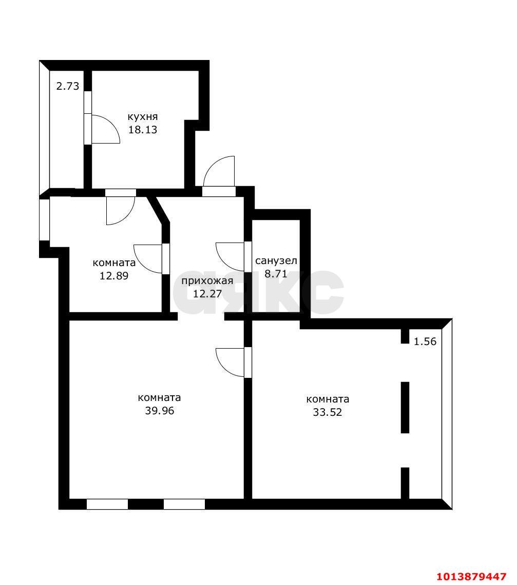 Фото №20: 3-комнатная квартира 129 м² - Краснодар, Завод Измерительных Приборов, ул. имени 40-летия Победы, 33/1