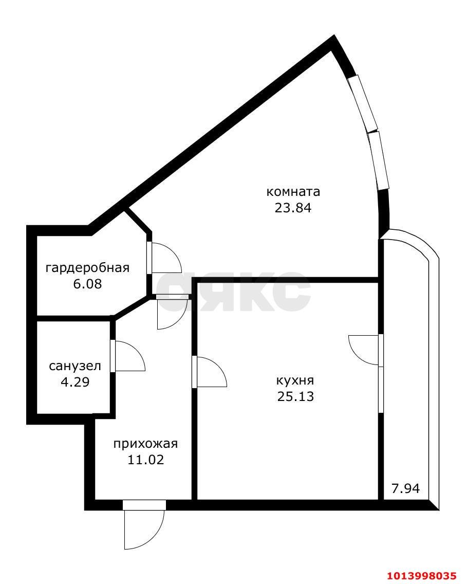 Фото №20: 2-комнатная квартира 80 м² - Краснодар, Западный внутригородской округ, ул. имени Дзержинского, 93