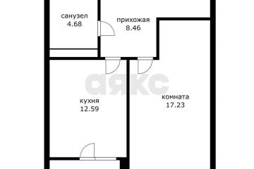 Фото №5: 1-комнатная квартира 44 м² - Краснодар, мкр. жилой комплекс Лучший, ул. Ростовское шоссе, 30/7