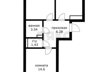 Фото №5: 2-комнатная квартира 55 м² - Краснодар, мкр. Музыкальный, ул. Российская, 257/7