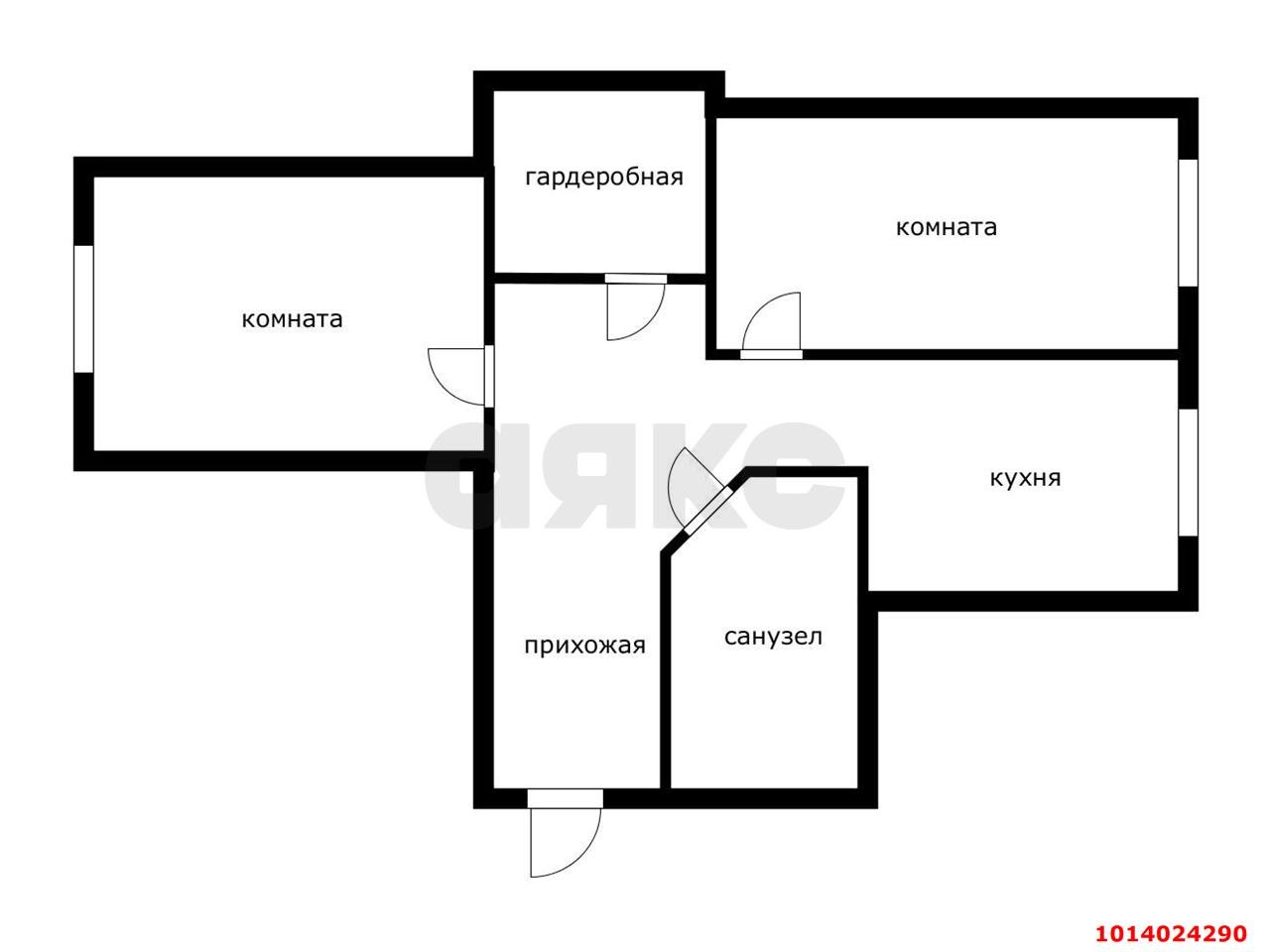 Фото №8: 2-комнатная квартира 43 м² - Краснодар, Авиагородок, ул. имени Дзержинского, 131