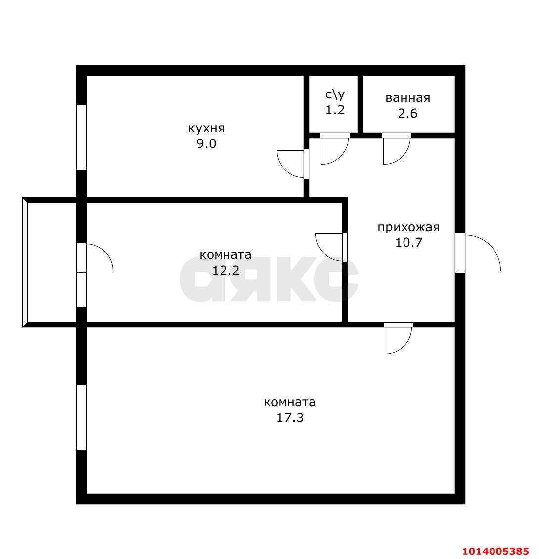 Фото №20: 2-комнатная квартира 53 м² - Краснодар, Центральный, ул. Товарная, 4