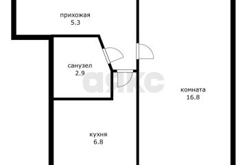 Фото №5: 1-комнатная квартира 34 м² - Краснодар, мкр. Табачная Фабрика, ул. Колхозная, 18