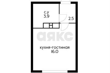 Фото №2: Студия 23 м² - Краснодар, мкр. жилой комплекс Самолёт-6, 