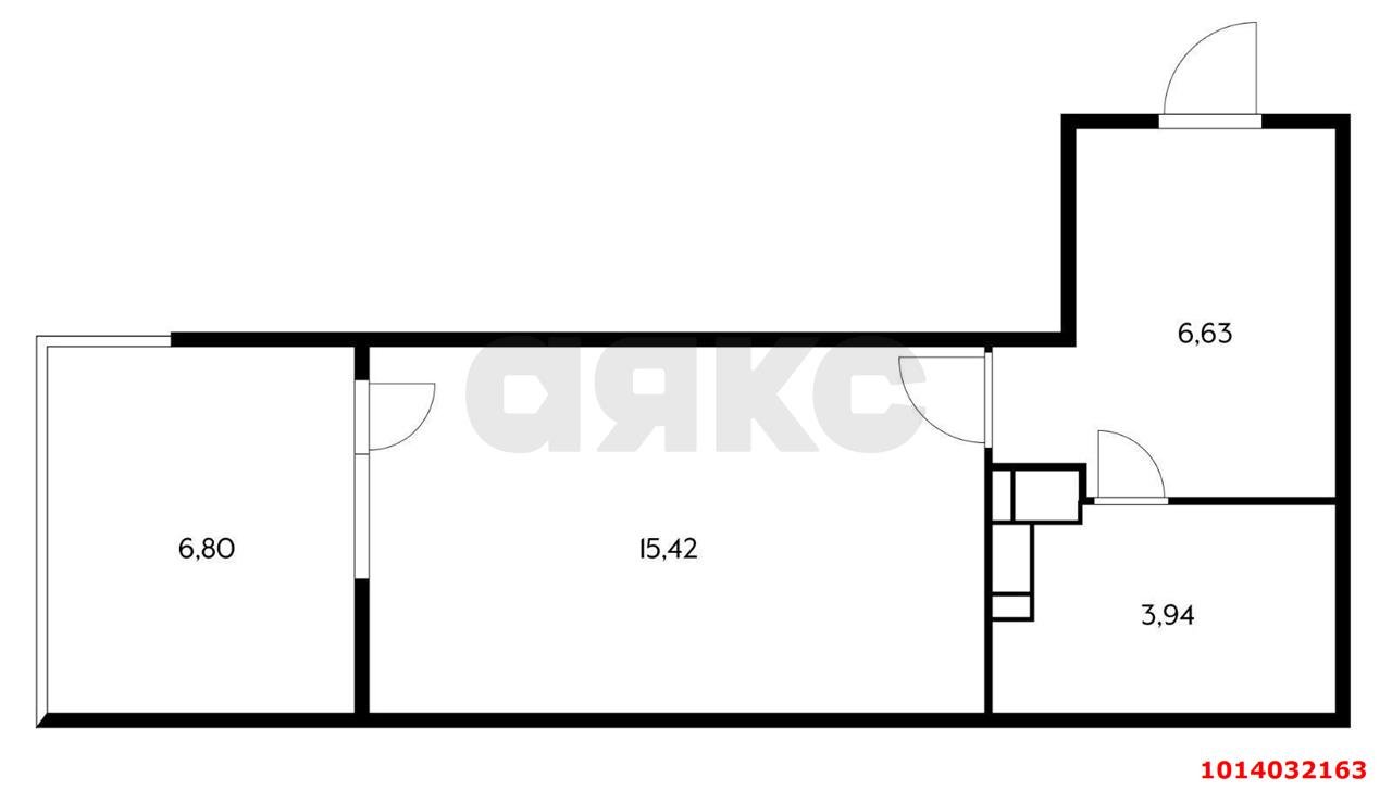 Фото №8: Студия 30 м² - Краснодар, Любимово, 18