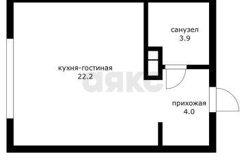 Фото №4: Студия 30 м² - Краснодар, мкр. жилой комплекс Самолёт-6, ул. Ивана Беличенко, 90к1