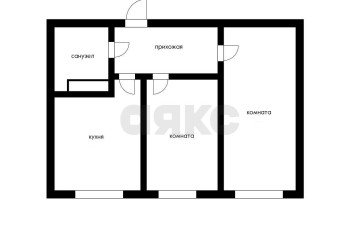 Фото №3: 2-комнатная квартира 58 м² - Новая Адыгея, мкр. жилой комплекс Баланс, ул. Береговая, 1к4