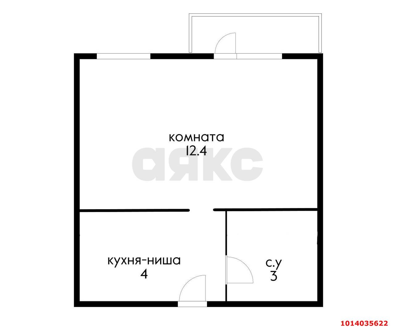 Фото №19: 1-комнатная квартира 21 м² - Краснодар, Черёмушки, ул. Ставропольская, 228