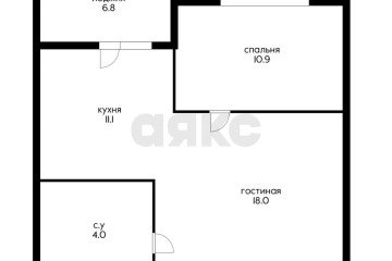 Фото №1: 1-комнатная квартира 44 м² - Краснодар, мкр. Догма Парк, ул. Марины Цветаевой, 15