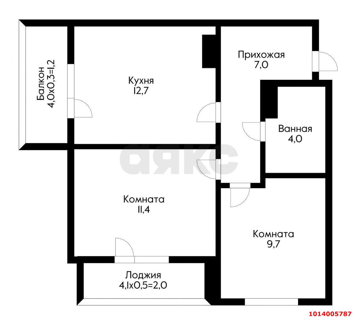 Фото №15: 2-комнатная квартира 50 м² - Краснодар, жилой комплекс Ракурс, ул. имени Героя Ростовского, 8к4