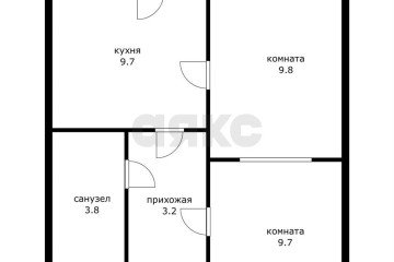 Фото №2: 1-комнатная квартира 36 м² - Краснодар, мкр. Музыкальный, ул. имени Сергея Есенина, 82