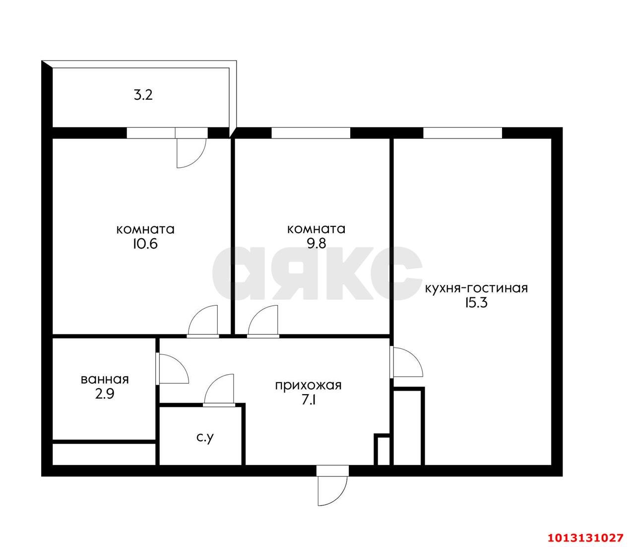 Фото №7: 2-комнатная квартира 51 м² - Краснодар, жилой комплекс Свобода, ул. Понтийская