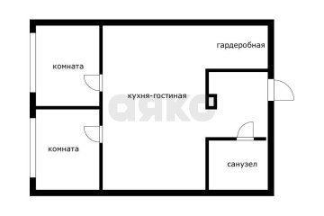 Фото №1: 2-комнатная квартира 53 м² - Краснодар, п. Калинино, ул. Вологодская, 8