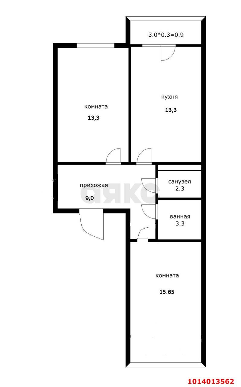 Фото №19: 2-комнатная квартира 57 м² - Краснодар, жилой комплекс Нeo-квартал Красная Площадь, ул. Конгрессная, 17