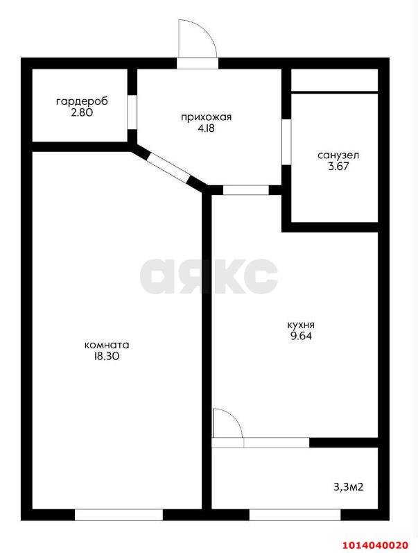 Фото №16: 1-комнатная квартира 41 м² - Краснодар, Завод Измерительных Приборов, ул. Зиповская, 38