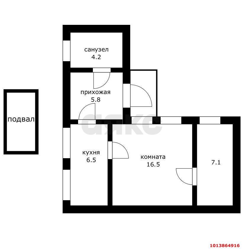 Фото №6: Дом 40 м² + 1.3 сот. - Краснодар, Западный внутригородской округ, ул. Шоссе Нефтяников, 6