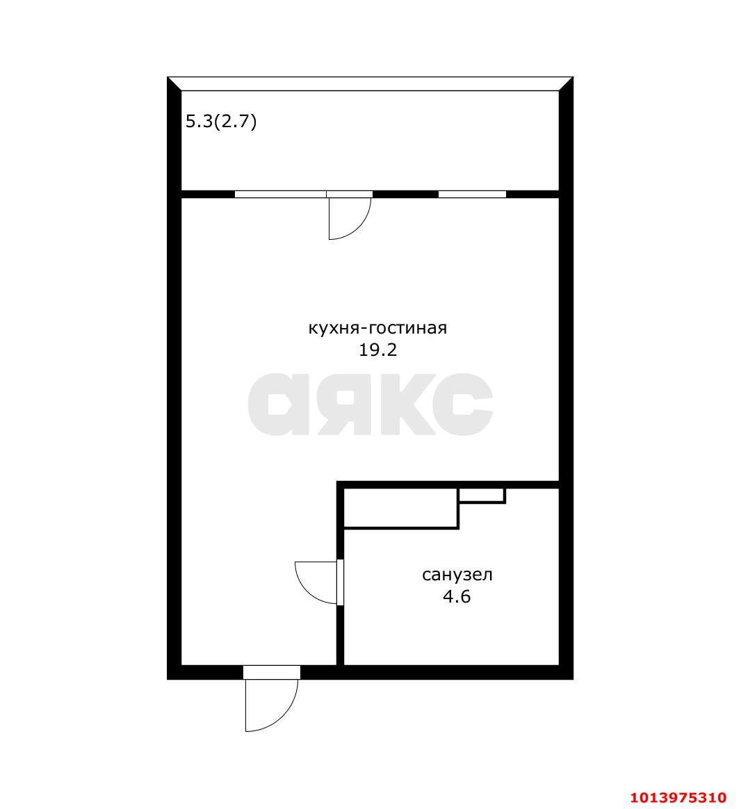 Фото №1: Студия 26 м² - Краснодар, жилой комплекс Все Свои, ул. Колхозная, 5/2к1