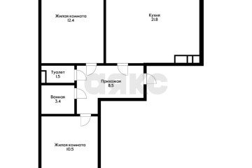 Фото №5: 2-комнатная квартира 58 м² - Краснодар, мкр. жилой комплекс Ракурс, ул. имени Героя Ростовского, 8к5