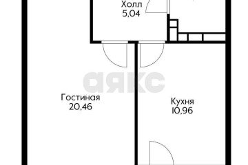 Фото №4: 1-комнатная квартира 39 м² - Краснодар, мкр. жилой комплекс Кино, ул. Уральская, 100/5