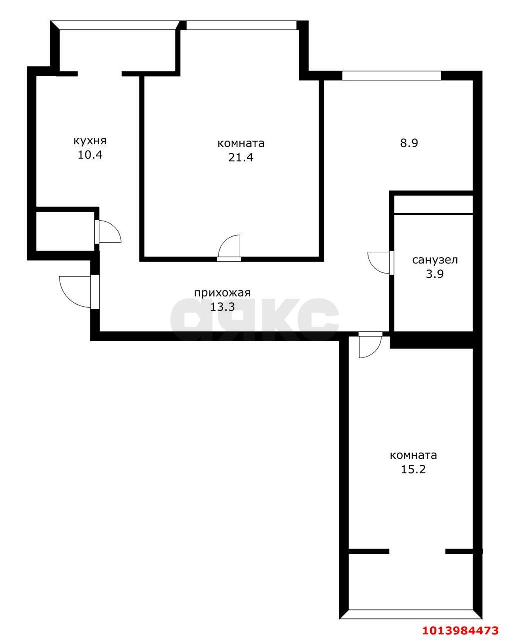 Фото №20: 2-комнатная квартира 68 м² - Краснодар, Центральный, ул. Севастопольская, 4