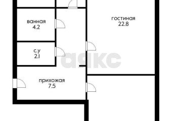 Фото №3: 2-комнатная квартира 77 м² - Краснодар, мкр. Центральный, ул. Леваневского, 187