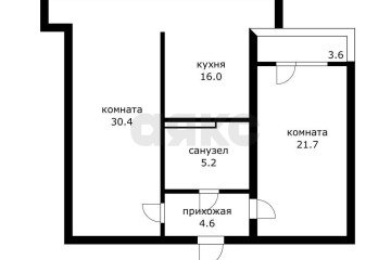 Фото №5: 2-комнатная квартира 71 м² - Краснодар, мкр. Черёмушки, ул. Селезнёва, 88/1