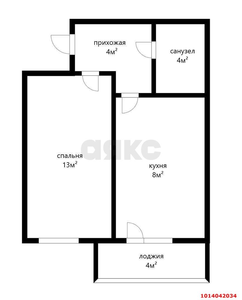 Фото №8: 1-комнатная квартира 40 м² - Новая Адыгея, жилой комплекс Виноградъ, ул. Бжегокайская, 19к4