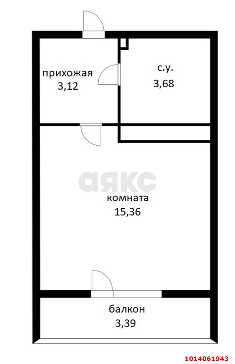 Фото №6: Студия 30 м² - Краснодар, жилой комплекс Мой Город, ул. Западный Обход, 39/1к7