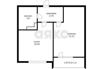 Фото №5: 1-комнатная квартира 31 м² - Краснодар, мкр. жилой комплекс Смородина, ул. имени Владимира Жириновского, 1к2