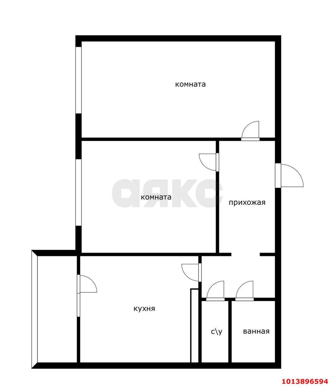 Фото №10: 2-комнатная квартира 58 м² - Краснодар, жилой комплекс Кубанский, 