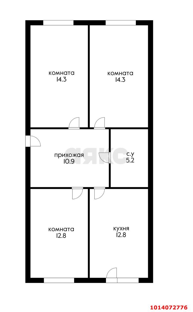 Фото №9: Дом 70 м² + 2 сот. - Российский, Прикубанский внутригородской округ, ул. Соловьиная, 12/1