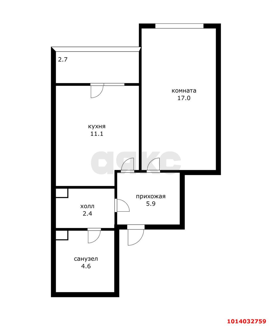 Фото №20: 1-комнатная квартира 40 м² - Краснодар, жилой комплекс Три Богатыря, ул. Садовая, 161/2к2