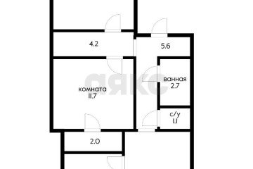 Фото №3: 3-комнатная квартира 68 м² - Краснодар, п. Калинино, ул. Российская, 448/1