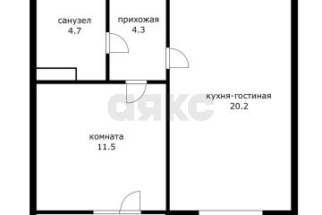 Фото №1: 1-комнатная квартира 45 м² - Краснодар, мкр. жилой комплекс Любимый Дом, ул. Московская, 137к1