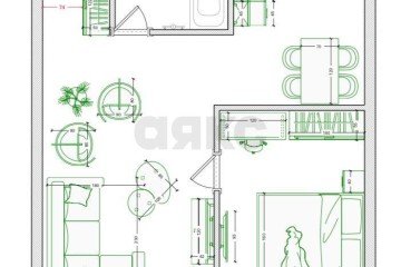 Фото №4: 1-комнатная квартира 42 м² - Краснодар, мкр. Центральный, ул. Карасунская набережная, 269